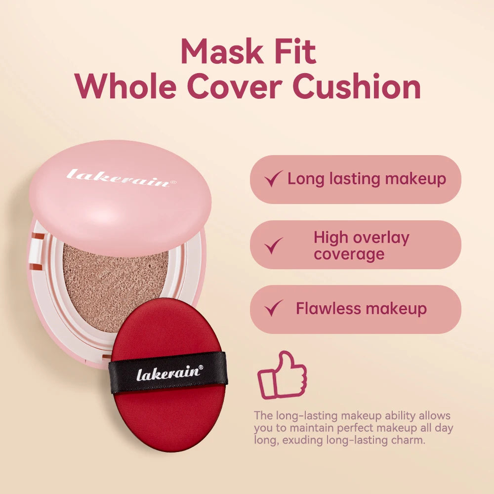 Korean Makeup Clear Soft Cushion Foundation Fit Full Coverage Waterproof Long-lasting Concealer Long-lasting Makeup